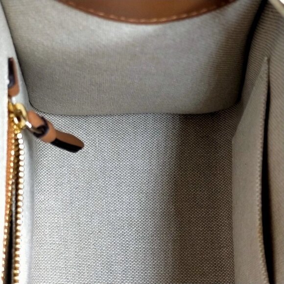 JIMMY CHOO Tote Bag White Canvas 599-051925 - Picture 9 of 13